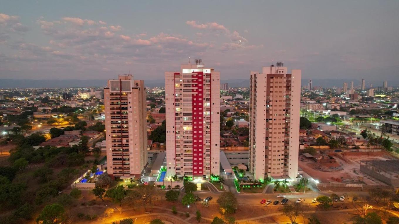 Apartamento Horizonte Azul, Vista Lago, Proximo Ao Shopping 팔마스 외부 사진